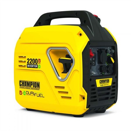 Champion Inverterelverk 2200W The Mighty Atom Dual Fuel