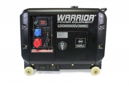 Bimson Power Dieselelverk 5500W 3-Fas m. Trådlös fjärrkontroll