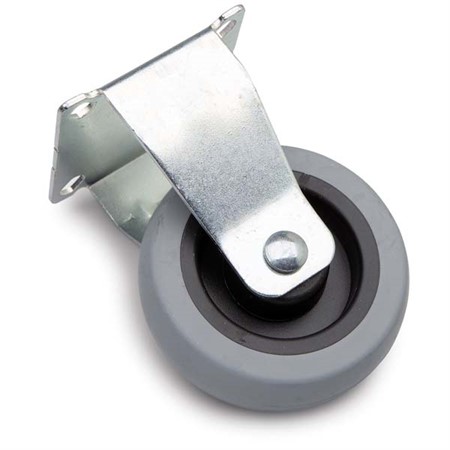 HJUL FAST 75MM M PLATTA 60X60MM