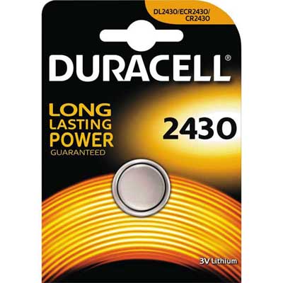 KNAPPCELLSBATTERI CR2430 1P