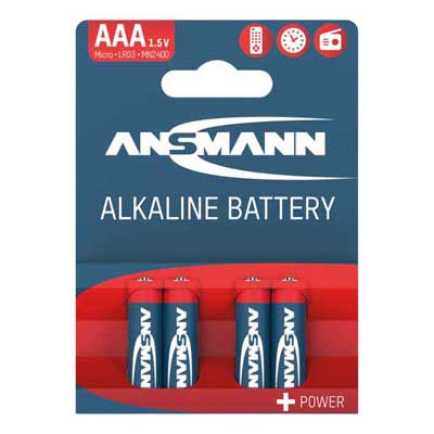 BATTERI AAA/LR03 1,5V 4P